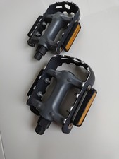 Fahrradpedale Pedale mit Reflektoren Gebraucht  420g (Paar)
