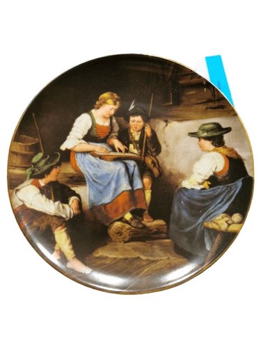 Lilien porzellan sammelteller - lilien,