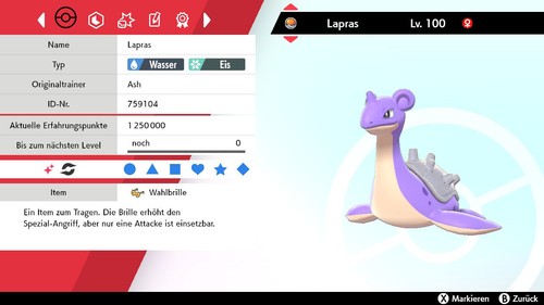 Shiny lapras 6iv lvl 100 - shiny, |