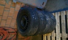  Mercedes-Benz W124 E Kompletträder Stahlfelgen 1244001202 Winterreifen 195/65R1