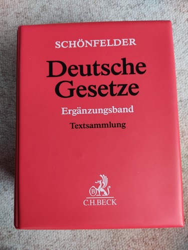Deutsche gesetze schönfelder - deutsche,
