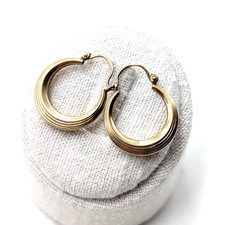 Vintage Creolen / Ohrringe 333