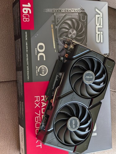 Asus dual radeon 7600 - dual, oc