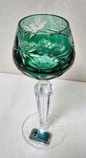 Kristallglas Likör Grün DDR