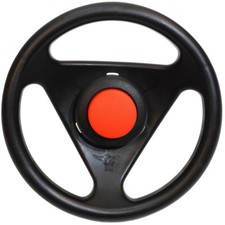 BIG-Lenkrad komplett schwarz für Traktoren & BIG Bobby Car Classic Zubehör