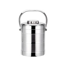  Tragbare kreative Brotdose Vakuum Edelstahl Doppelschichten Isolierung