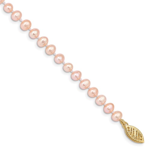Armband karat gelbgold 5 - armband, 14