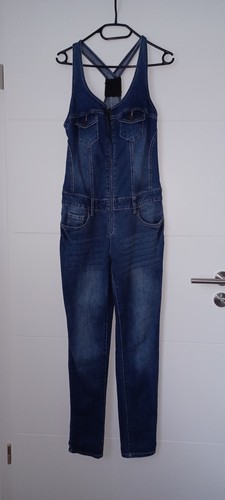 Latzhose jeans 38 overall - jeans, gr.