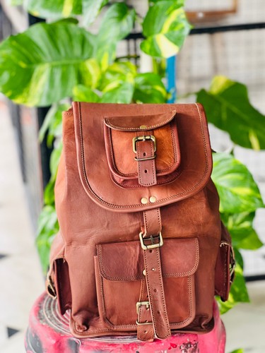 Leder rucksack tasche backpack - tasche,