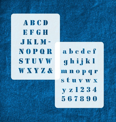 Schablone 2er set - ●,