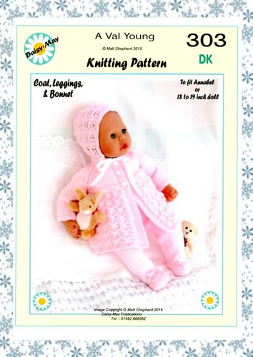 Puppen strickmuster 303 - puppen,