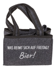 Männerhandtasche Bier
