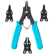 Sprengringzangen-Satz Seegeringzange für Außen- und Innensicherung 4 Köpfe 160mm