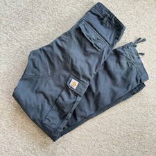 Carhartt WIP Black Cargo Pants Men's