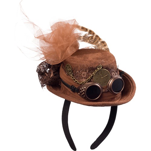 Steampunk minihut braun - steampunk,