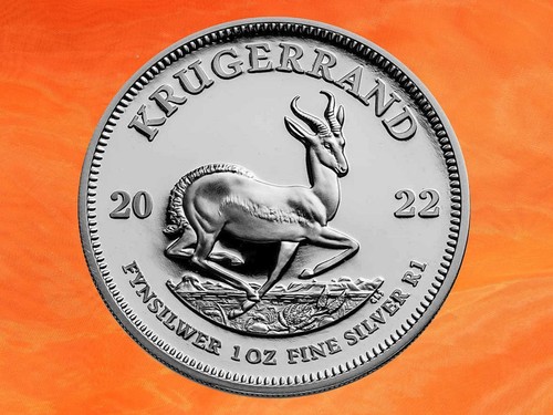 Krügerrand 1oz silbermünze - krügerrand,