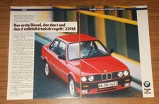 Seltene Werbung BMW 324td -