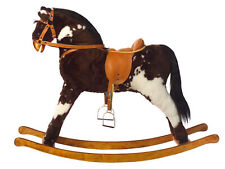 Kidsmax Plüsch Schaukelpferd