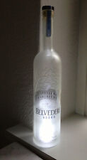 Belvedere Vodka 3l Liter LED Flasche ohne Korken leer deko Empty Bottle