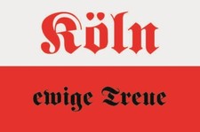 Aufkleber Köln ewige Treue