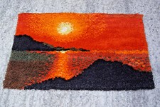 60er Teppich Wandteppich Wall