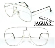 JAGUAR BRILLE SILBER TITAN MADE in GERMAY 327 FMG SONNENBRILLE GESTELL HERREN