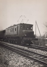 AK/foto - Moderner Gleisbau SNCF Genf-Lausanne, Beton- und Holzschwellen (BW742)