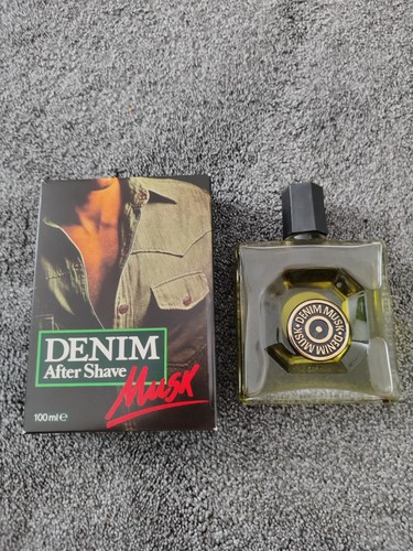 Vintage denim musk aftershave - denim,