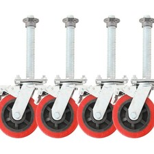 4 Stück Rollen Gerüstrollen