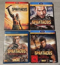 Spartacus Die komplette Serie + Prequel Blu-Ray Alle Staffeln 100% UNCUT Deutsch