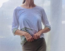 Pullover von Sulu mit Leinen, neu 