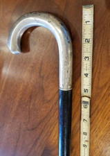 Sterling silber gehstock mit - sterling,