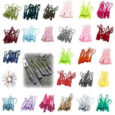 10 Zipperschlaufen 70 Farben