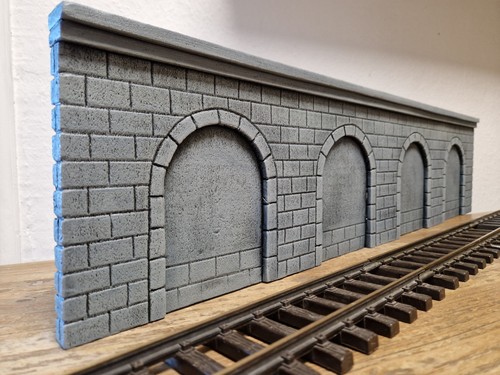 Gartenbahn arkadenmauer spur - arkadenmauer,