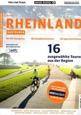 Zeitschrift: mein RHEINLAND RADTOUREN, 115 Seiten mit Tour-Karten, aus 2020.