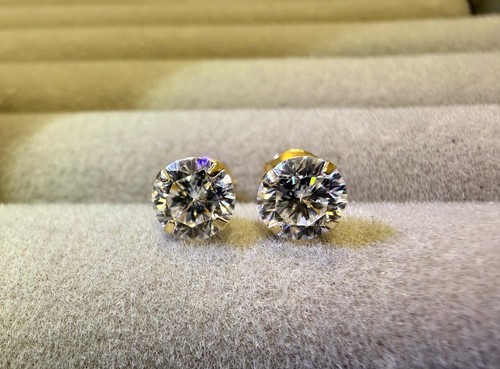585 gold ohrstecker 1ct - 585,
