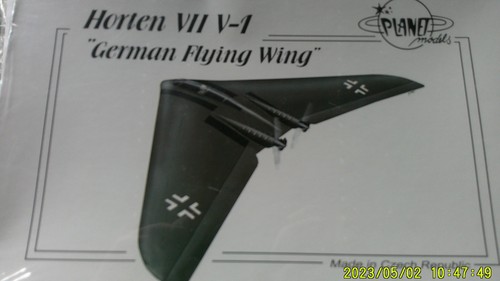 Planet models horten vii 1 - models, v-1