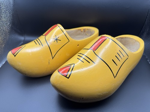 Vintage holz dutch clogs - vintage,