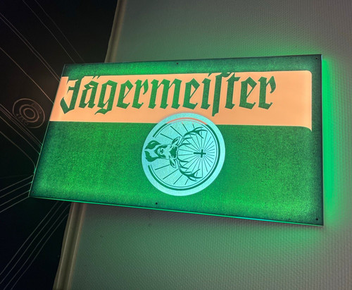 Jägermeister neonreklame - jägermeister,