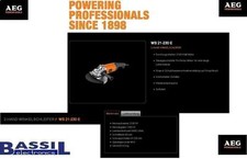AEG Winkelschleifer WS 21 - 230 E