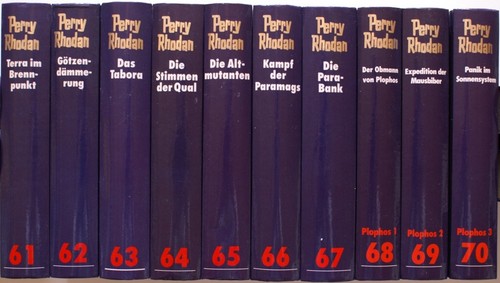 Perry rhodan blaue edition - rhodan,