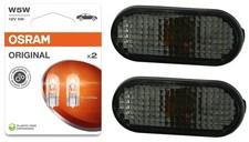 Seitenblinker Schwarz Smoke