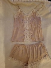 Nachtkleidung Set Satin Gr. M