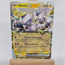 Pokemon Karte Mewtu EX 058/182 Paradoxrift Double Rare Holo NM Deutsch