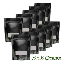 10 x Grove Bags TerpLoc 30 Gramm mit Fenster Zipbeutel, Humidor Beutel 23 x 16cm