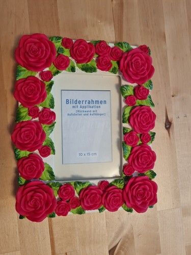 Bilderrahmen rosen romatisch - rosen,