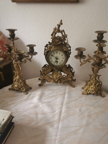 Alte französische kaminuhr - alte,