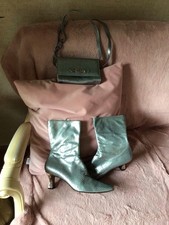 ESCADA  Stiefelette Türkis