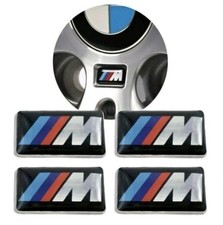 4x BMW M Aufkleber Plakette