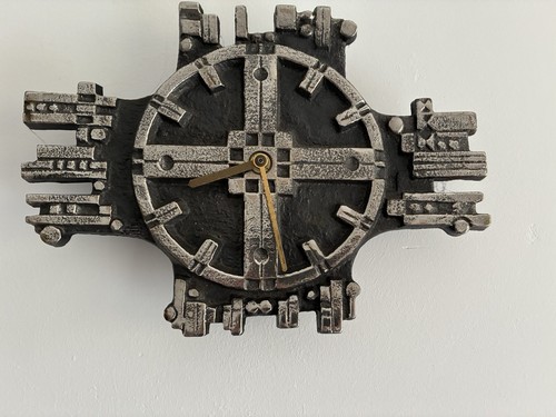 Olav joff brutalist wanduhr - joff,